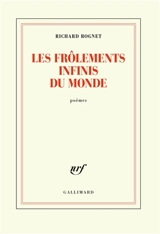 Les frôlements infinis du monde : poèmes - Richard Rognet