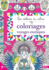 Coloriages voyages exotiques - Claire de Moulor