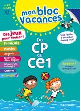 Mon bloc vacances : du CP au CE1, 6-7 ans - Valérie Faggiolo