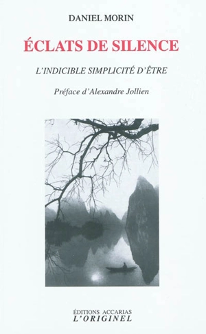 Eclats de silence : l'indicible simplicité d'être - Daniel Morin