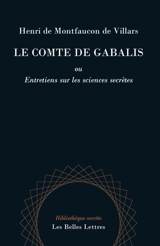 Le comte de Gabalis ou Entretiens sur les sciences secrètes - Nicolas de Montfaucon de Villars
