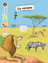 La savane : autocollants - Stéphanie Ledu