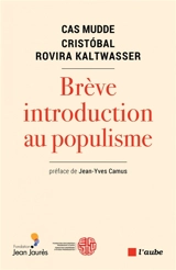 Brève introduction au populisme - Cas Mudde