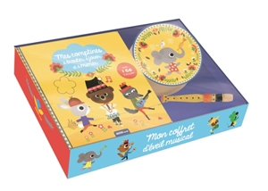 Mes comptines à écouter, à jouer et à mimer : mon coffret d'éveil musical - Daniel Roode