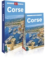 Corse : 3 en 1 : guide, atlas, carte laminée - Agnieszka Fundowicz