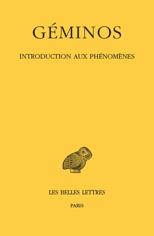 Introduction aux phénomènes - Géminos