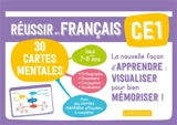 Réussir en français CE1, 7-8 ans : 30 cartes mentales - Caroline Jambon