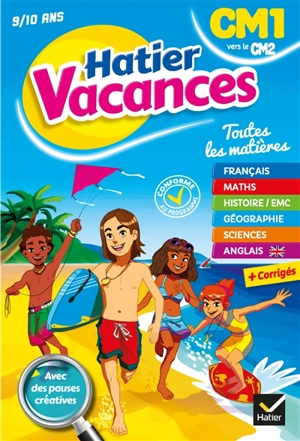 Hatier vacances, CM1 vers le CM2, 9-10 ans - Thomas Cambarot