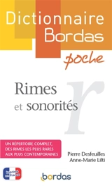 Rimes et sonorités - Pierre Desfeuilles