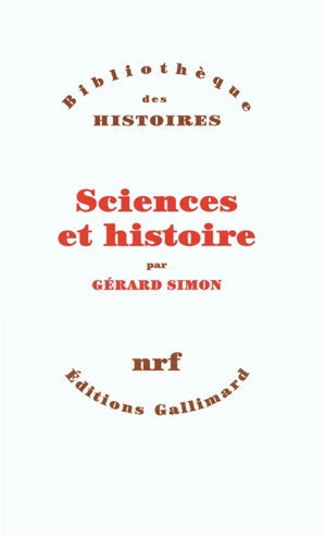 Sciences et histoire - Gérard Simon
