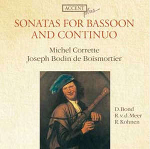 Sonates pour basson et basse continue - Michel Corrette