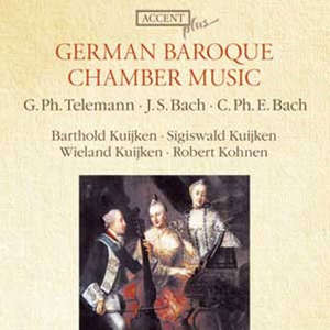 Musique de chambre baroque allemande - Johann Sebastian Bach