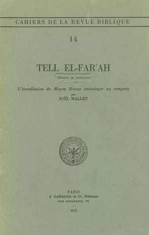Tell El-Far'ah - Françoise (1930-....) Mallet-Joris