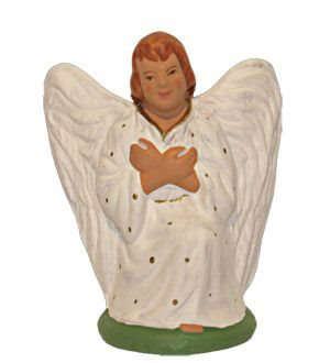 Santon Ange à Genoux 7 cm - ESCOFFIER