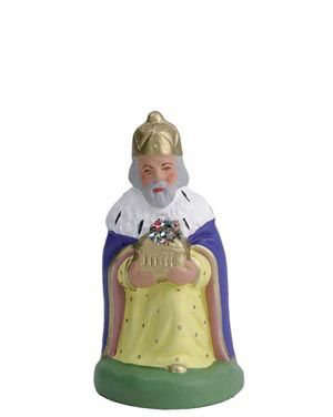Santon Mage Gaspard à Genoux 7 cm - ESCOFFIER