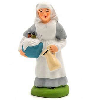 Santon Infirmière 7 cm - CARBONEL