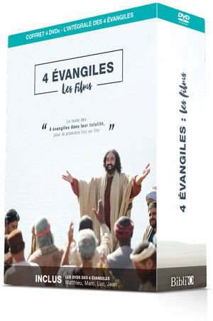 4 Évangiles, les films (coffret 4 DVD)