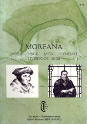 Revus sur l'univers de Thomas More vol 45, n°175, décembre 2008 - Collectif