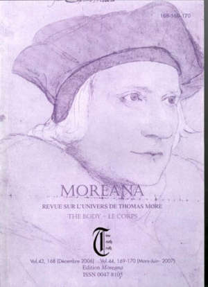 Revue sur l'univers de Thomas More, vol 43, N°168, décembre 2006, vol 44, 169-170 , mars-juin 2007 - Collectif