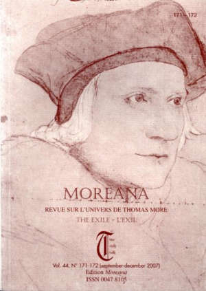 Revue sur l'univers de Thomas More, vol 44, n°171-172, septembre-décembre 2007 - Collectif