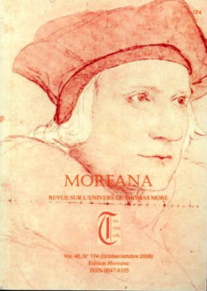 Revue sur l'univers de Thomas More, vol 45, n°174, octobre 2008 - Collectif