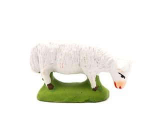 Santon Mouton Broutant 7 cm - CARBONEL