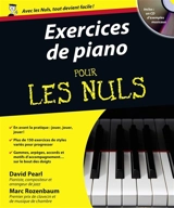 Exercices de piano pour les nuls - David Pearl