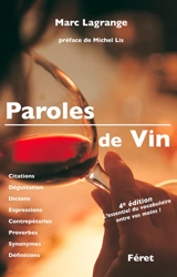 Paroles de vin - Marc Lagrange