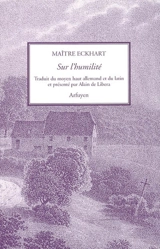 Sur l'humilité - Johannes Eckhart