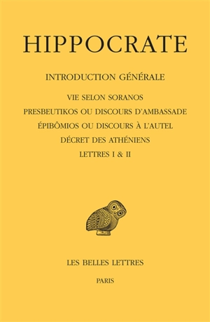 Hippocrate. Vol. 1-1. Introduction générale - Hippocrate