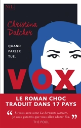 Vox : quand parler tue - Christina Dalcher