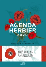 Agenda herbier 2020 : carnet poétique et militant - Mon petit art