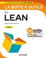 La boîte à outils du Lean : 64 outils clés en main + 7 vidéos d'approfondissement - Radu Demetrescoux