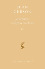 Josephina : l'épopée de saint Joseph - Jean Gerson
