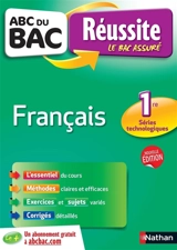 Français, 1re séries technologiques - Françoise Cahen