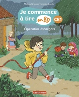 Je commence à lire en BD. Opération escargots : CE1 - Mathieu Grousson