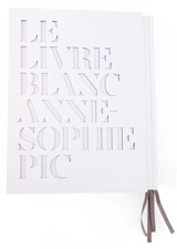 Le livre blanc (en anglais) - Anne-Sophie Pic