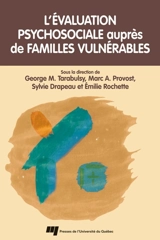L'évaluation psychosociale auprès de familles vulnérables