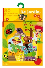 Le jardin : 80 gommettes autocollantes - Paku