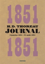 Journal. Vol. 5. 2 janvier 1851-31 août 1851 - Henry David Thoreau