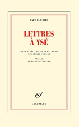 Lettres à Ysé - Paul Claudel