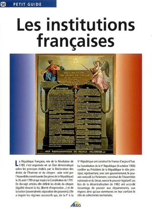 Les institutions françaises - David Fréchet