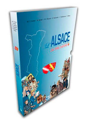 L'Alsace : une terre d'histoire : coffret BD Bas-Rhin+Haut-Rhin - Le Bas-Rhin