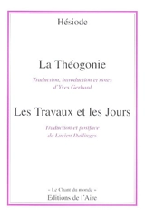 La théogonie. Les travaux et les jours - Hésiode