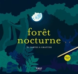 Forêt nocturne : 10 cartes à gratter - Lisa Magano