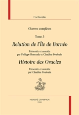 Oeuvres complètes. Vol. 3 - Bernard de Fontenelle