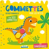 Les dinosaures : gommettes repositionnables pour les petits - Carotte et compagnie (site web)