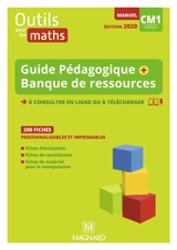 Outils pour les maths, manuel CM1, cycle 3 : guide pédagogique avec CD-ROM banque de ressources - Sylvie Carle