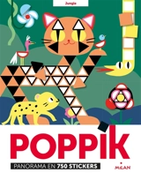 Jungle : panorama en 750 stickers - Delphine Gravier-Badreddine