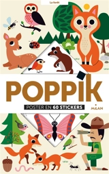 La forêt : poster en 60 stickers - Delphine Gravier-Badreddine